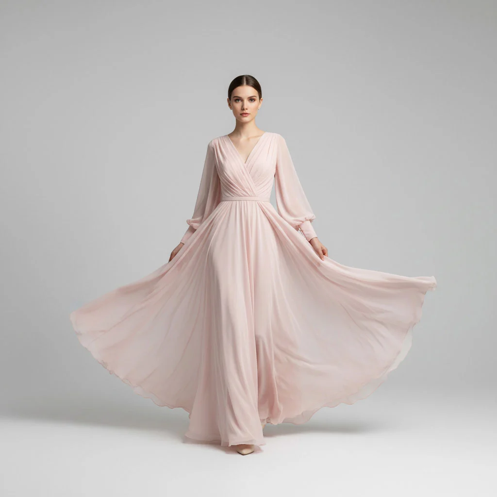 Wrinkle Free Chiffon Fabric