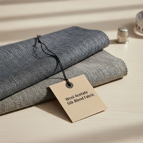 Вунена ацетатна свилена тканина